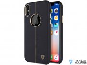 قاب محافظ چرمی نیلکین آیفون Nillkin Englon Apple iPhone X