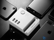 هاب شارژر یو اس بی یوگرین Ugreen CD101 3 Port USB Charging Station With Cradle And Switch