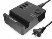 هاب شارژر یو اس بی یوگرین Ugreen CD101 3 Port USB Charging Station With Cradle And Switch