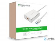 مبدل یو اس بی به اچ دی ام آی یوگرین Ugreen 40229 USB 3.0 to HDMI Converter