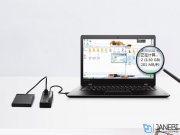 هاب یو اس بی 7 پورت یوگرین Ugreen US219 7 Ports 3.0 USB HUB Power Adapter