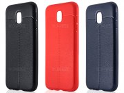 قاب ژله ای طرح چرم سامسونگ Auto Focus Jelly Case Samsung Galaxy J3 2017