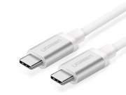 کابل شارژ و انتقال داده تایپ سی به تایپ سی یوگرین Ugreen US161 10682 USB 3.1 Type C Charge & Sync Cable 1.5M