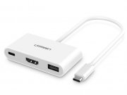 مبدل تایپ سی به اچ دی ام آی یوگرین Ugreen US163 USB C HDMI Multiport Adapter
