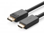 کابل دیسپلی پورت به اچ دی ام آی یوگرین Ugreen DP101 Display Port Male to HDMI Male Cable 1.5m