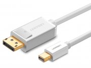 کابل تبدیل مینی دیسپلی پورت به دیسپلی پورت یوگرین Ugreen MD105 Mini Display Port to Display Port Cable 1.5m