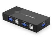 سوییچ کی وی ام یوگرین Ugreen 30357 KVM Swich With 2 Port USB