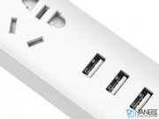 چند راهی و شارژر شیائومی 3 سوکت و 3 یو اس بی Xiaomi QMCXB01ZN Smart Power Strip
