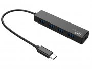 هاب یو اس بی 4 پورت دی ام DM CHB003 Type-C Hub Avec 4 USB 3.0 Ports