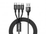 کابل سه سر بیسوس Baseus Rapid Series 3 In 1 Cable 1.2M