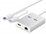 هاب چند منظوره یوگرین Ugreen 40255 USB 3.0 Multi Display Adapter