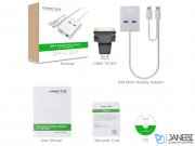 هاب چند منظوره یوگرین Ugreen 40255 USB 3.0 Multi Display Adapter