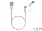 کابل شارژ و انتقال داده دو سر شیائومی Xiaomi ZMI Micro USB And Type-C Cable AL501