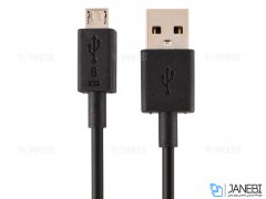 شارژر و کابل اصلی بلک بری Blackberry RM0318 Travel Charger Adapter 1.3A Micro USB Cable