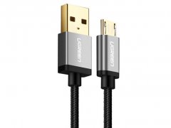 کابل شارژ و انتقال داده یو اس بی به میکرو یو اس بی یوگرین Ugreen US134 Micro USB Data Cable 1.5M
