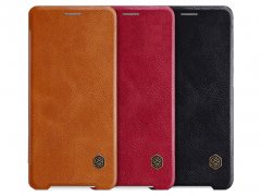 کیف چرمی نیلکین سونی Nillkin Qin leather Case Sony Xperia XZ2