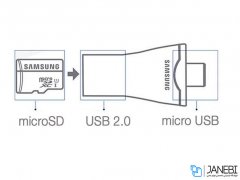 فلش کارت خوان سامسونگ Samsung Ultra Fast OTG USB Flash Drive 32GB