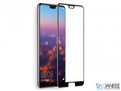 محافظ صفحه نمایش شیشه ای تمام چسب هواوی Full Glue Glass Huawei P20 Pro