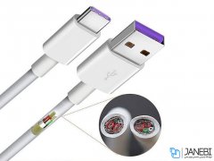 کابل اصلی سریع تایپ سی هواوی Huawei HL1289 USB 3.1 To Type C Cable 1m