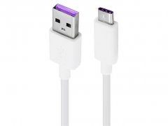 کابل اصلی سریع تایپ سی هواوی Huawei HL1289 USB 3.1 To Type C Cable 1m