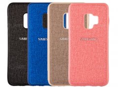 قاب محافظ طرح پارچه ای سامسونگ Protective Cover Samsung Galaxy S9