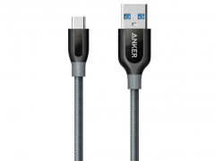 کابل شارژ و انتقال داده تایپ سی انکر Anker PowerLine+ USB-C To USB-A 3.0 Cable 0.9m