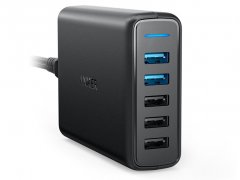 پاور هاب 5 پورت سریع انکر Anker PowerPort 5 with Dual Quick Charge 3.0 Charger