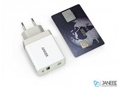 شارژر دیواری سریع انکر با کابل Anker Wall Charger PowerPort+ 1 Quick Charge 3.0 With Micro USB Cable