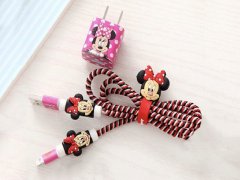 پک محافظ کابل شارژ آیفون مینی موس Charger Protector Pack Mini Mouse