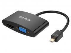 مبدل مینی دیسپلی پورت به اچ دی ام آی و وی جی ای اوریکو Orico Mini DisplayPort to HDMI / VGA Adapter DMP-HV2