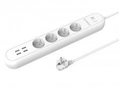 چند راهی 4 سوکت و 4 یو اس بی اوریکو Orico 4 AC with 4 USB Charging Port ODE-4A4U-EU