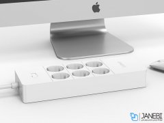 چند راهی 6 سوکت و 5 یو اس بی اوریکو Orico 6 AC with 5 USB Charging Port HPC-6A5U-EU