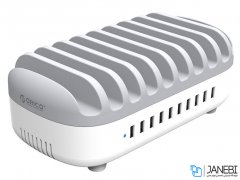 پاور هاب 10 پورت اوریکو Orcio 10 Port USB Smart Desktop Charging Station DUK-10P