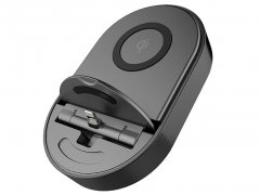 استند شارژ آیفون و شارژر وایرلس توتودیزاین Totu Design CACW-02 Multifunction Charging Dock