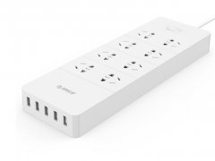 چند راهی و محافظ 8 سوکت و 5 یو اس بی اوریکو Orico 8 AC with 5 USB Charging Port HPC-8A5U-V1