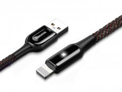 کابل لایتنینگ هوشمند بیسوس Baseus X-shaped Light Cable 1m
