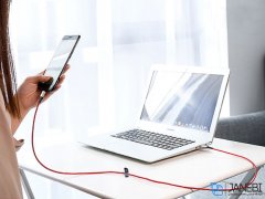 کابل لایتنینگ هوشمند بیسوس Baseus X-shaped Light Cable 1m