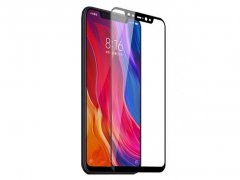 محافظ صفحه نمایش شیشه ای تمام چسب شیائومی Full Glass TT Screen Protector Xiaomi Mi 8
