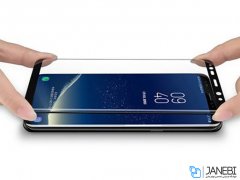 محافظ صفحه نمایش شیشه ای تمام چسب سامسونگ Full Glass TT Screen Protector Samsung Galaxy S9