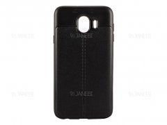 قاب ژله ای طرح چرم سامسونگ Auto Focus Case Samsung Galaxy J4 2018
