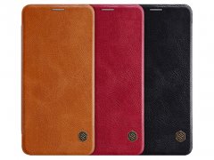 کیف چرمی نیلکین سامسونگ Nillkin Qin Leather Case Samsung A8 Star/ A9 Star