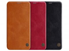 کیف چرمی نیلکین هواوی Nillkin Qin Leather Case Mate 20 Lite