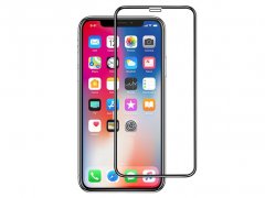 محافظ صفحه نمایش شیشه ای تمام چسب آیفون Full Glass TT 5D Screen Protector Apple iphone XS Max