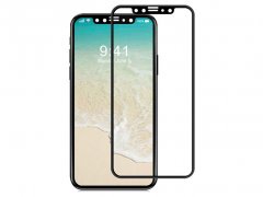 محافظ صفحه نمایش شیشه ای تمام چسب آیفون Full Glass TT 5D Screen Protector Apple iphone X/XS