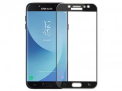 محافظ صفحه نمایش شیشه ای تمام چسب سامسونگ Full Glass TT Screen Protector Samsung Galaxy J3 Pro