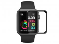 محافظ صفحه نمایش شیشه ای تمام چسب اپل واچ Glass Full Glue Apple Watch 44mm