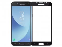 محافظ صفحه نمایش شیشه ای تمام چسب سامسونگ Full Glass TT Screen Protector Samsung Galaxy J5 Pro