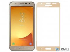 محافظ صفحه نمایش شیشه ای تمام چسب سامسونگ Full Glass TT Screen Protector Samsung Galaxy J7 Duo