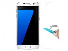 محافظ صفحه نمایش شیشه ای یو وی سامسونگ UV Nano Glass Samsung Galaxy S7 Edge