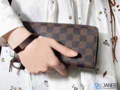 کیف چرمی چند منظوره و گوشی موبایل LV Louis Vuitton Mobile Bag